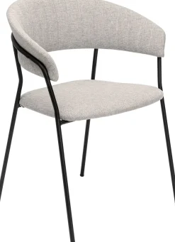 KARE Armlehnstuhl Belle Beige (2/Set)