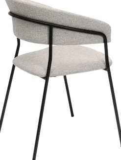 KARE Armlehnstuhl Belle Beige (2/Set)