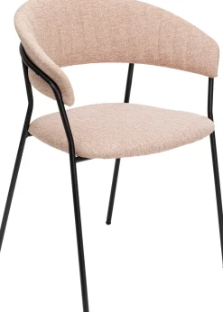 KARE Armlehnstuhl Belle Rosa (2/Set)