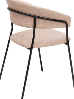 KARE Armlehnstuhl Belle Rosa (2/Set)