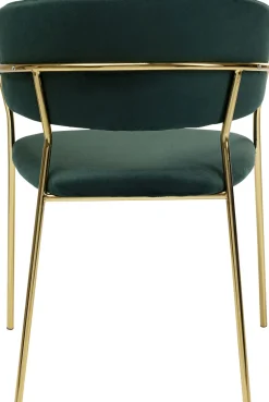 KARE Armlehnstuhl Belle Velvet Grün (2/Set)