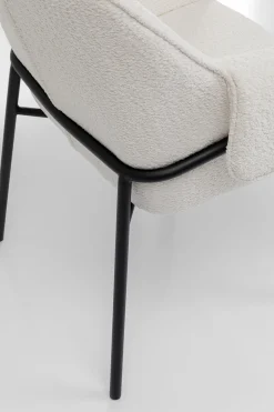 KARE Armlehnstuhl Bess Creme