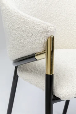 KARE Armlehnstuhl Boulevard Weiß