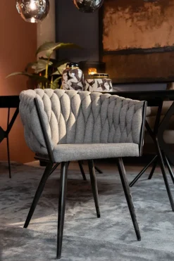 KARE Armlehnstuhl Dean Grau