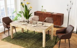 KARE Armlehnstuhl Harry Braun