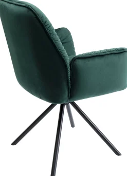 KARE Armlehnstuhl Mila Grün