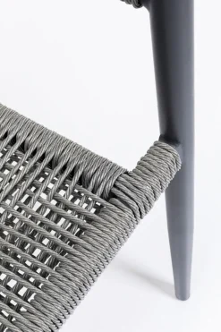 KARE Armlehnstuhl Palma Grau