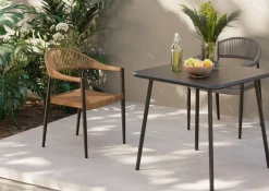 KARE Armlehnstuhl Palma Nature