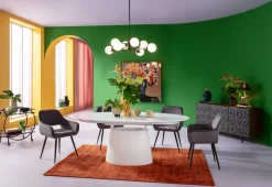 KARE Armlehnstuhl San Francisco Grau