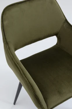 KARE Armlehnstuhl San Francisco Dunkelgrün