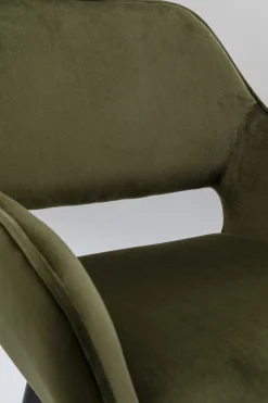 KARE Armlehnstuhl San Francisco Dunkelgrün