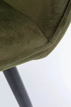 KARE Armlehnstuhl San Francisco Dunkelgrün