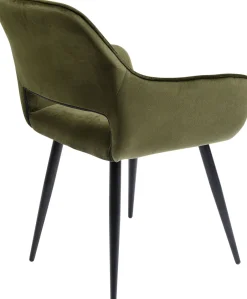 KARE Armlehnstuhl San Francisco Dunkelgrün