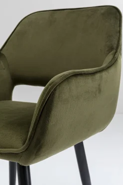 KARE Armlehnstuhl San Francisco Dunkelgrün