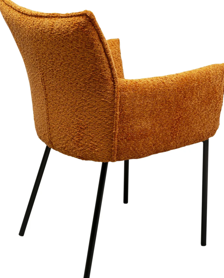 KARE Armlehnstuhl Selma Orange
