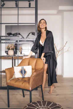 KARE Armlehnstuhl Thinktank Braun