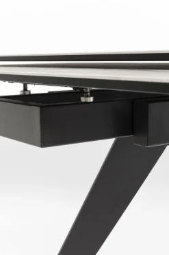 KARE Ausziehtisch Amsterdam Dunkel 200(45+45)x100cm