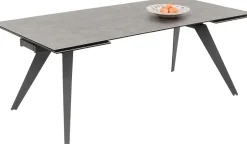 KARE Ausziehtisch Amsterdam Dunkel 200(45+45)x100cm