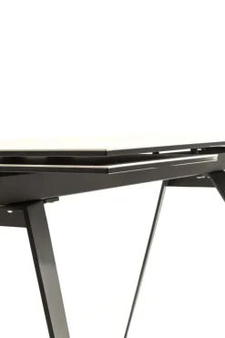 KARE Ausziehtisch Amsterdam Dunkel 160(40+40)x90cm