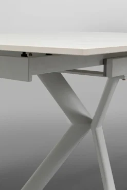 KARE Ausziehtisch Xenia Weiß 140(+30+30)x80cm