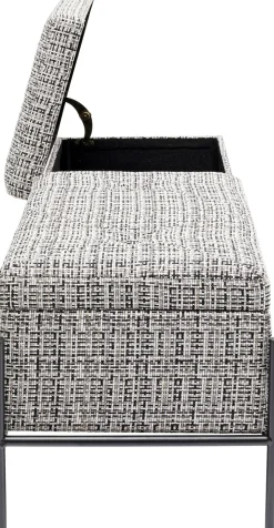 KARE Bank Buttons Storage B&W Groß