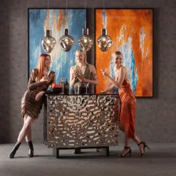 KARE Bar Caldera 120x105cm