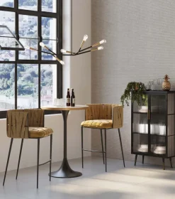 KARE Barhocker Cheerio Gelb