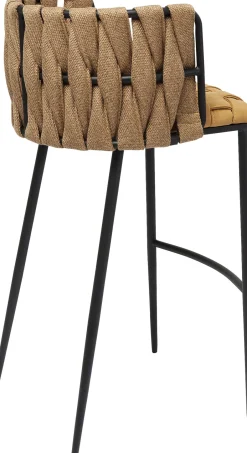 KARE Barhocker Cheerio Gelb