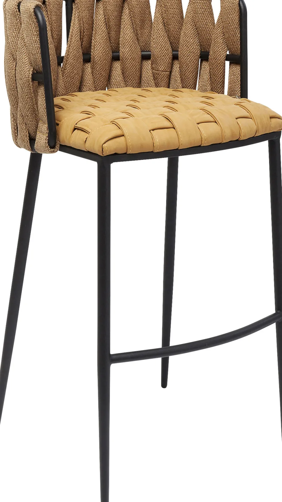 KARE Barhocker Cheerio Gelb