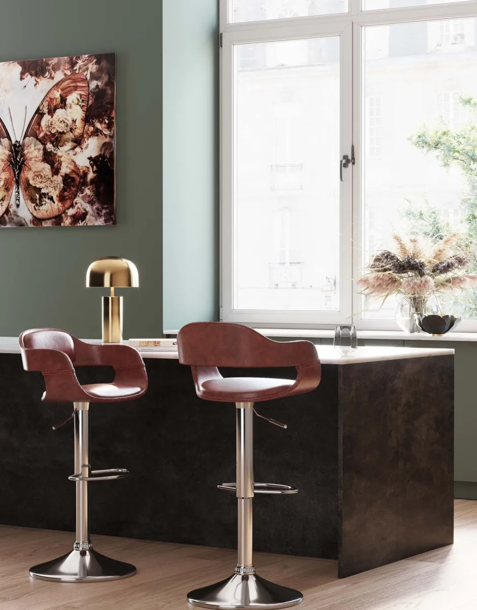 KARE Barhocker Monaco Nougat