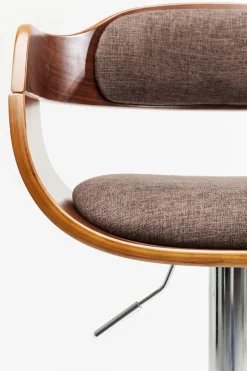 KARE Barhocker Monaco Schoko