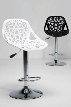 KARE Barhocker Ornament White