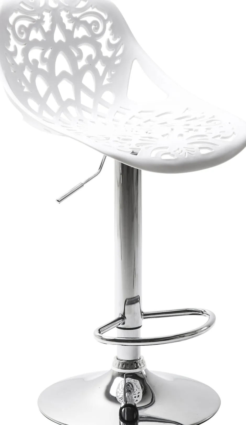 KARE Barhocker Ornament White