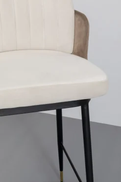 KARE Barstuhl Hojas Beige