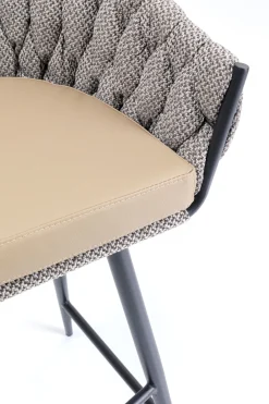 KARE Barstuhl Knot Tweed