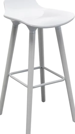 KARE Barstuhl York Weiß 75cm