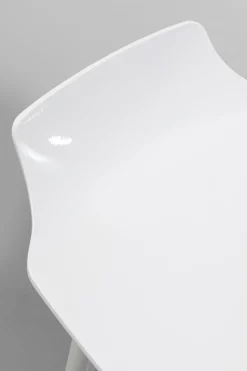 KARE Barstuhl York Weiß 75cm