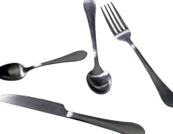 KARE Besteck Cucina Schwarz Matt (16/tlg.)