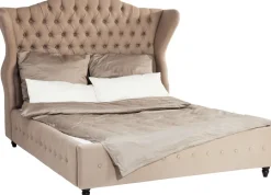 KARE Bett City Spirit Linen Natural 160x200cm