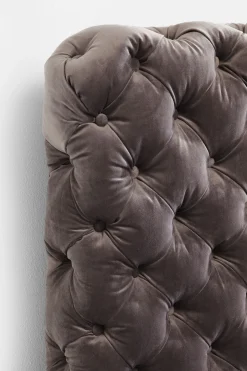 KARE Bett Desire Hoch Silbergrau 160x200 cm