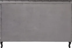 KARE Bett Desire Hoch Silbergrau 180x200 cm