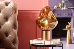 KARE Bett Desire Velvet Ecru 160x200cm