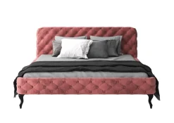 KARE Bett Desire Velvet Rose 160x200cm
