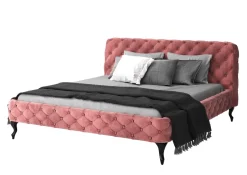 KARE Bett Desire Velvet Rose 160x200cm