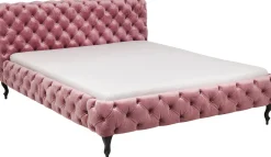 KARE Bett Desire Velvet Rose 160x200cm