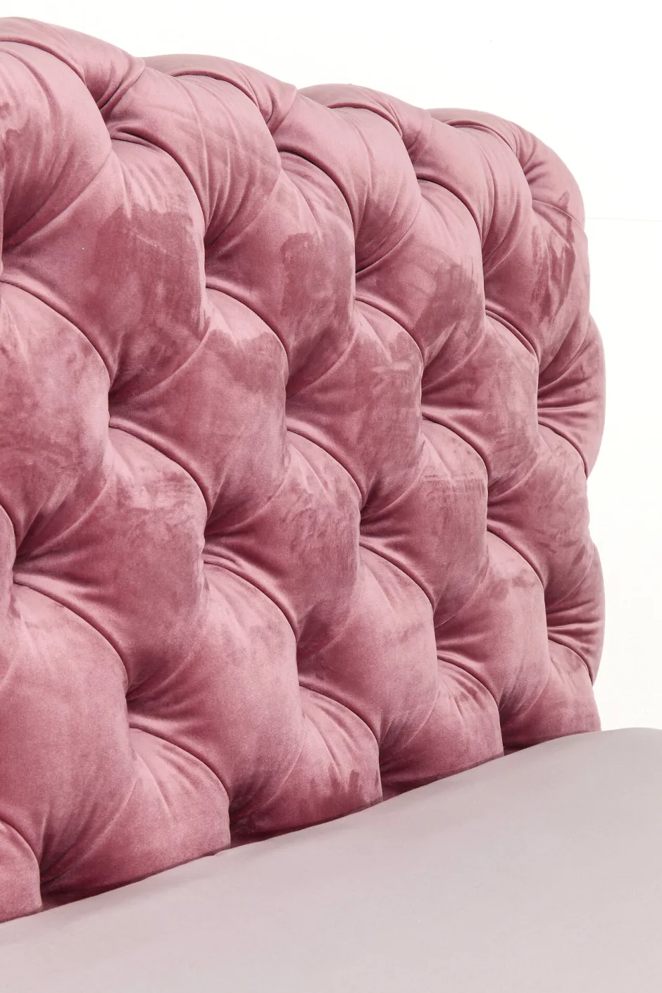 KARE Bett Desire Velvet Rose 180x200cm