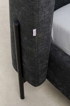 KARE Bett Tivoli Grau 180x200cm