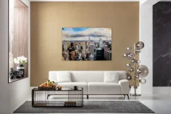 KARE Bild Glas City View 150x100cm