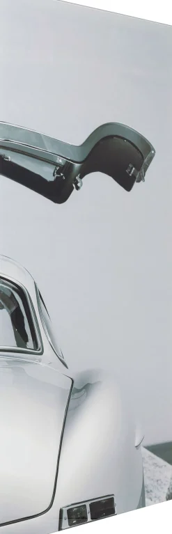 KARE Bild Glas Triptychon Oldtimer Back 240x160cm