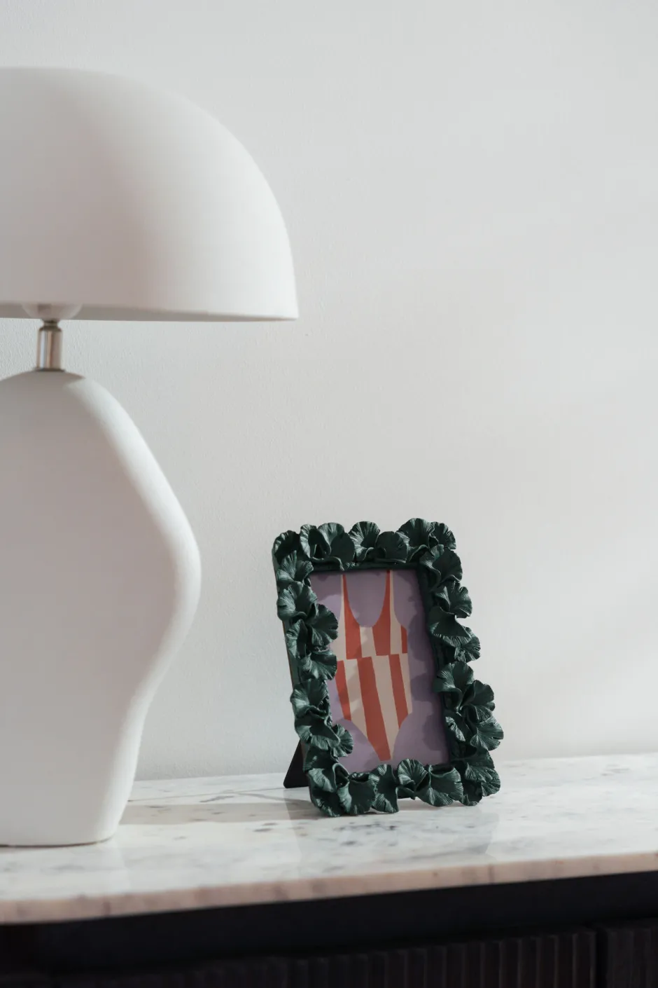 KARE Bilderrahmen Ginkgo Leaf Grün 17x20cm